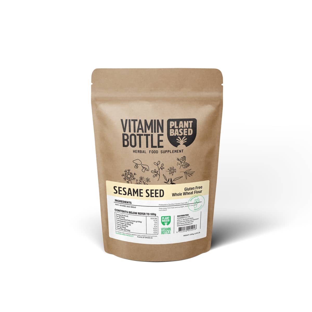 sesame_seed Sesame Seed Gluten-Free Flour – 250 g packshot