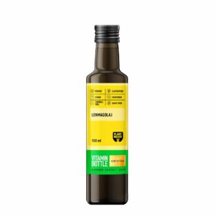 Flaxseed Cold-Pressed Edible Oil – 100 ml packshot