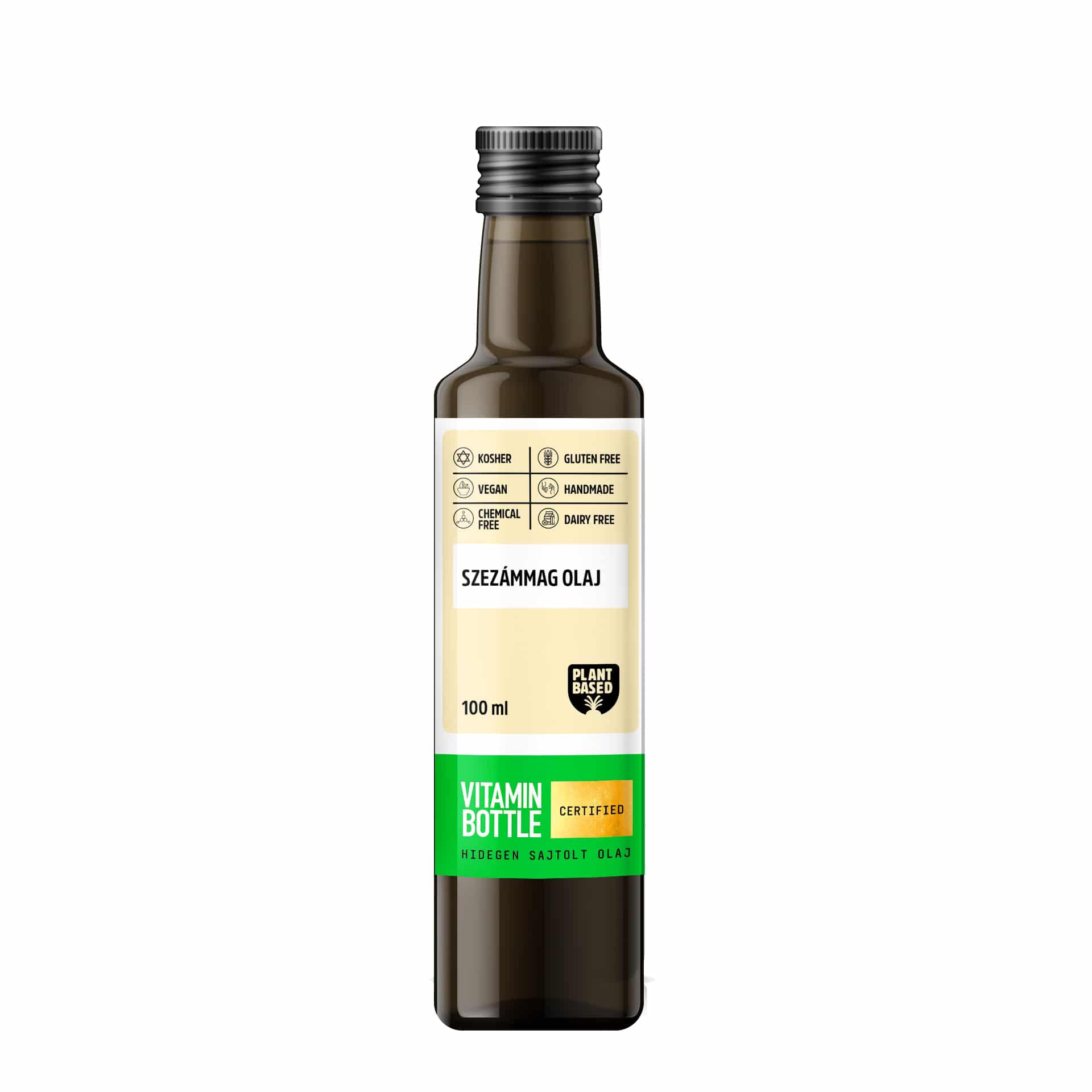 vitamin_bottle_szezammag_olaj_packshot Sesame Seed Cold-Pressed Edible Oil – 100 ml packshot