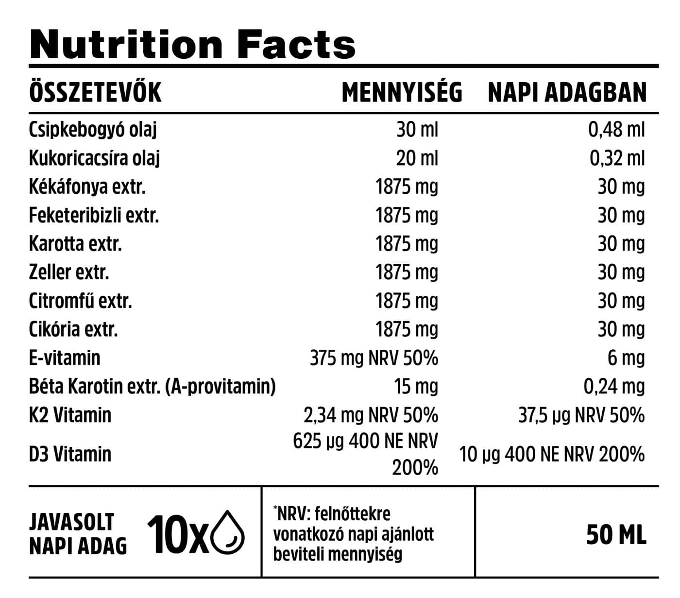 Multivitamin Kids Gyermek Komplex csepp 50 ml - Image 2