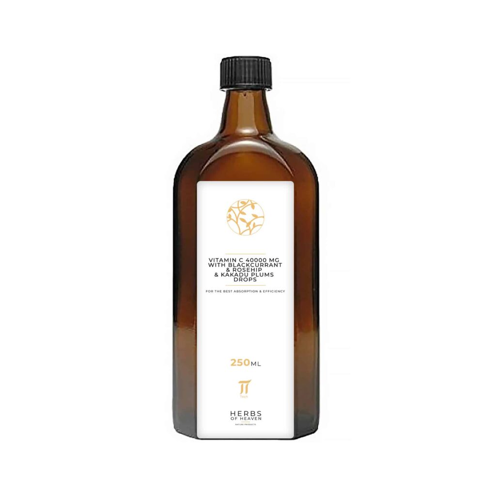 Vitamin C 40000 mg Drops with Blackcurrant