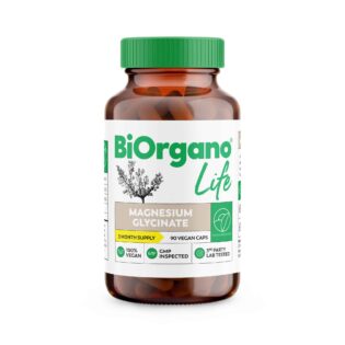 Organic Magnesium Formula Plus B6 & Vitamin E Capsules – 60 pcs