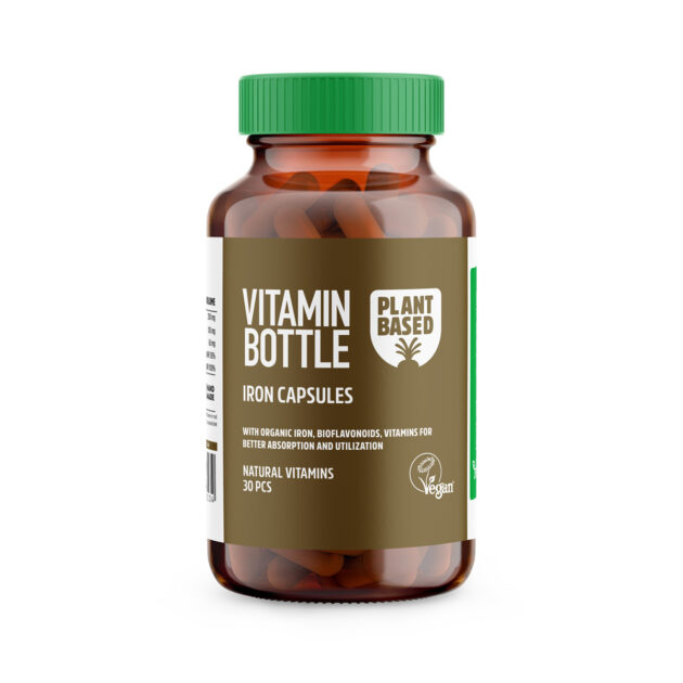 Natural Iron Capsules – 30 pcs