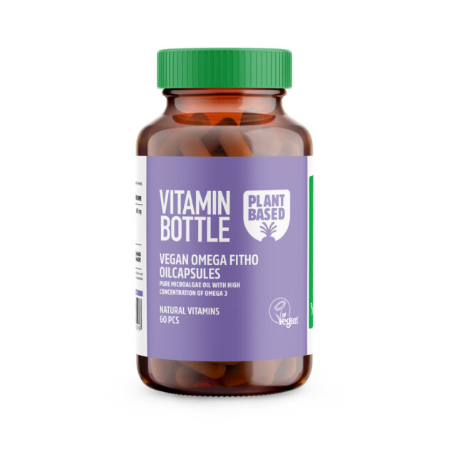 Vegan Omega Phyto Microalgae Oil Capsules – 60 pcs